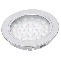 Точечный встраиваемый светодиодный светильник Alvaro 1,7W, 12V, нейтральный белый — купить оптом и в розницу в интернет магазине GTV-Meridian.